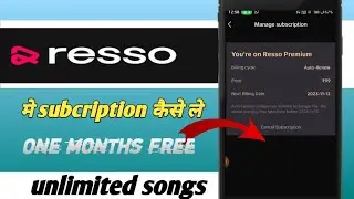 Resso music me premium kaise puchase kare |New updates 2023| #resso #ressomusic