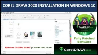 How to Install Corel Draw 2020 on Windows 10 | Free Download | Fully Patched