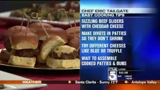 Game Day Recipes with KTLA 5 News Los Angeles and Chef Eric Crowley, Chef Eric's Culinary Classroom
