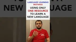 Using Only One Resource To Learn A New Language #languagelearning