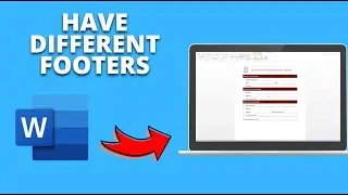 How to Have Different Footers on Each Page on Word