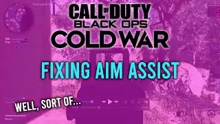 Fixing Aim Assist by Switching to M&K (Call of Duty Black Ops: Cold War)