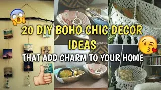 20 DIY BOHO CHIC DECORATION IDEAS THAT ADD CHARM TO YOUR HOME