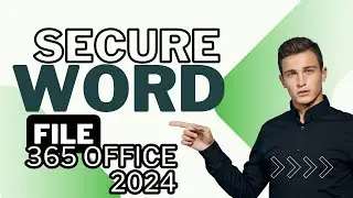 How to Protect Your Word Document with a Password (Office 365) | Easy Tutorial | BasicITSystem