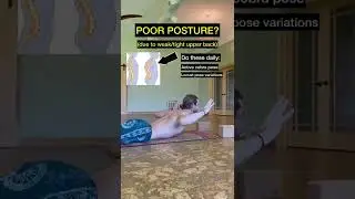 Tips for correcting poor posture in the upper back and preventing 