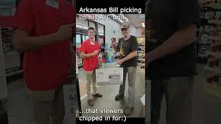 Arkansas Bill says THANK YOU for the A/C! Thanks to all who chipped in to help Bill cool off.