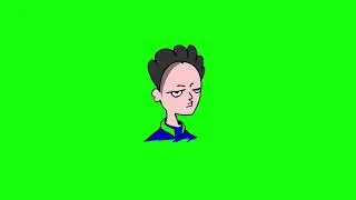 Boy Eye Blinking Green Screen By Zaggazag