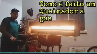 Como é feito um queimador a gás