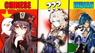 Genshin Impact Characters and There 