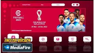 Download e Football Pes 2023 PPSSPP Android Offline Spesial FiFA World Cup Qatar 2022 Grafics HD