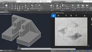 Autocad Tutorial ||Basic 3d Model for the beginners|Part no.12