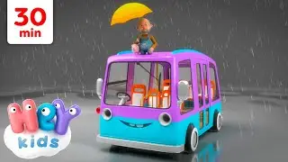 Die Räder vom Bus 🚌 | Lieder für Kinder | HeyKids Kinderlieder TV