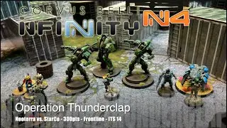 Infinity N4 Battle Report - ITS 14 NCA  vs. StarCo