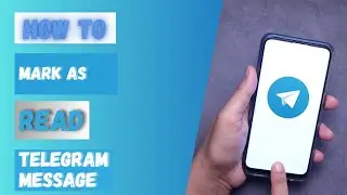 How to Mark as Read on Telegram 2024?