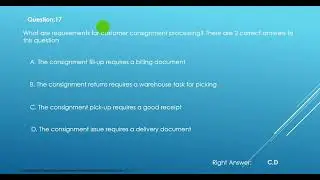 SAP SD HANA CERTIFICATION QUESTION S4HANA UPSKILL 2021 PART 3