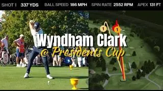 Wyndham Clark @ The 2024  Presidents Cup in Montreal 🇨🇦