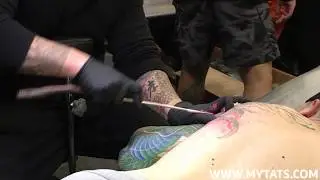 Tebori by Jess Yen (Horiyen) , Dragon sleeve