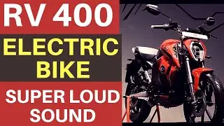 Revolt Motors - FIRST Electric BIKE with SUPERBIKE Sound // RV 400 //