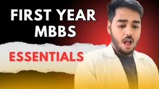 Medical School Essentials: How to Survive MBBS First Year. #mbbs