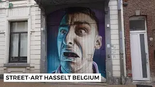Street-Art wandeling Hasselt Belgium