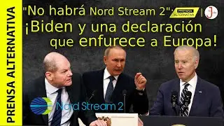 Biden admits it! He doesn't care if Europe runs out of Russian gas!