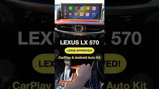2016-2021 Lexus LX 570 CarPlay & Android Auto Kit 