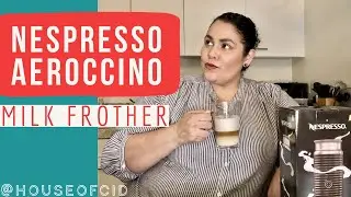 Nespresso Aeroccino 3 Milk Frother for Coffee Shop Drinks at Home