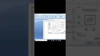 How to add page border in MS Word 