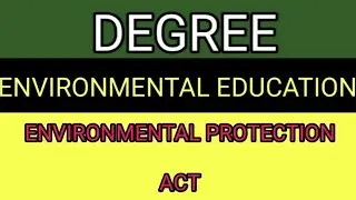 Environment protection act
