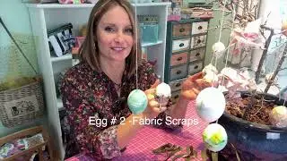 Chit Chat and how I made hand blown eggs//Easter tree//Ostereierbaum