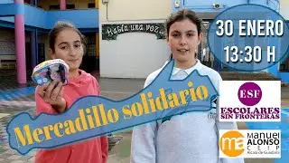 Anuncio Mercadillo Solidario 2024