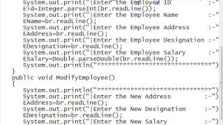 How to Create the Member Variable,Methods and Class in Java