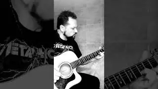 Metallica - One (acoustic guitar cover by Skrabalman)