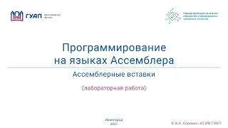 Ассемблерные вставки