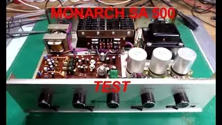 MONARCH SA 500 Тест після ремонту і модернізації