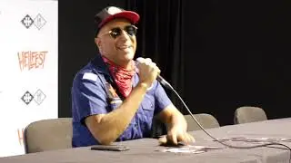 Tom Morello (Rage Against the Machine/ Audioslave) press conference at Hellfest 24