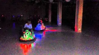 Bumper cars in the dark