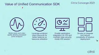 Explore the power of Citrix Unified Communication SDK