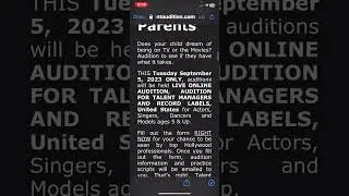 ATTENTION DONT FILL OUT THIS AD. IT FEELS TO ME LIKE HUMAN TRAFFICKING/SEX SLAVES. KNOW YOUR RIGHTS