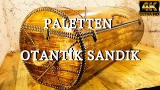 Paletten Otantik Sandık | Palet Projeleri | Paletten Neler Yapılır ⁉