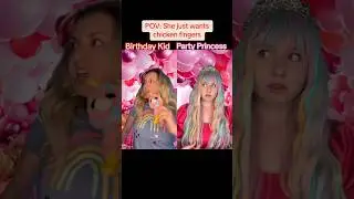 POV: She just wants chicken fingers #kids #skit #shorts