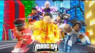 !Приключения в Mad City в Роблоксе)