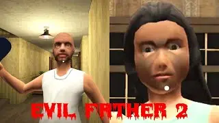 無表情な嫁の顔が怖すぎるハウスエスケープゲー |  Evil Father 2 - Escape Game