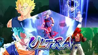 All Ultra Characters Intro Animation LANDSCAPE MODE 2021 - 2024 | Dragon Ball Legends
