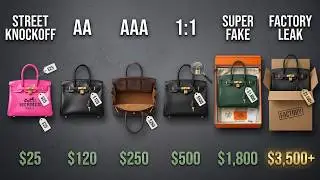Every Luxury Counterfeit Level Explained