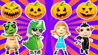 De quem será a abóbora que vai ganhar no Halloween? | Desenho Animado | Dolly e Amigos 3D - Brasil