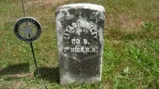 Civil War Veterans Cemetery From Sodus, Michigan