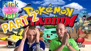 Pokemon Stadium MINI GAMES - PART 2 - Nick vs Jeff