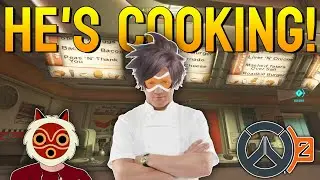 1,800 Hour Aim Trainer Cooking As Tracer | Overwatch 2