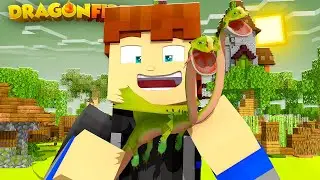 THE FIRST EVER BABY ZIPPLEBACK - Minecraft DRAGONFIRE